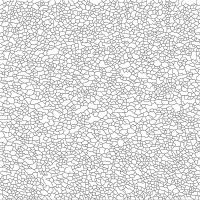 image of pet plastic after omniscope platform have calculated cell sizes